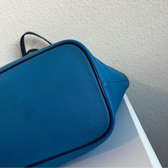 MARC JACOBS Royal Blue XL Metroplitote 48 Laptop Work Tote + Pouch - Picture 5 of 10